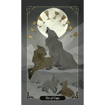 Dark Wood Tarot Mini kortos Llewellyn