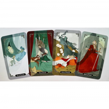 Dark Wood Tarot Mini kortos Llewellyn