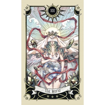 Mystical Manga Tarot Mini kortos Llewellyn