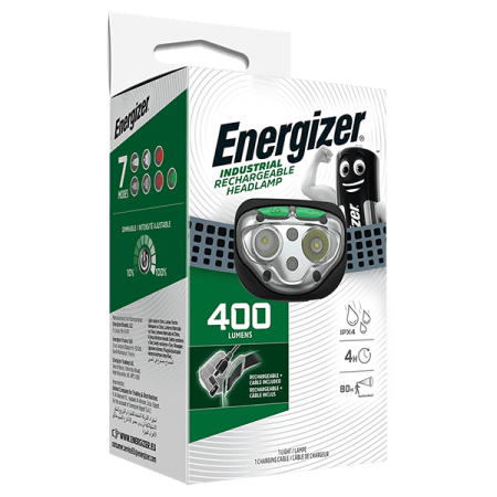 Energizer Rechargeable Industrial Headlight UPN 158658 prožektorius ant galvos 