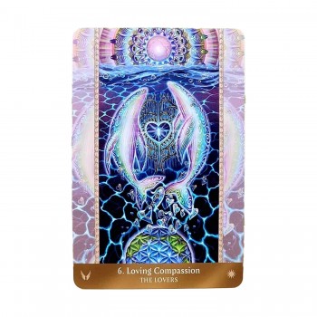 Unveiling The Golden Age: A Visionary Tarot kortos Blue Angel