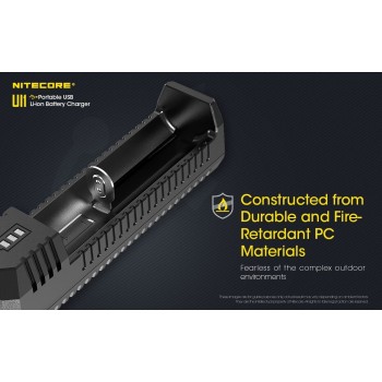 Nitecore UI1 Portable USB Intelligent Universal Baterijų įkroviklis 