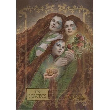 Celtic Goddesses, Witches and Queens Oracle kortos Schiffer Publishing
