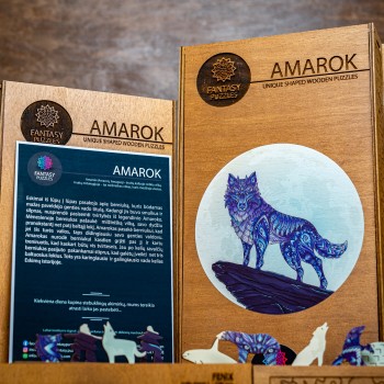 Amarok Dėlionė Iš Medžio M Dydis (140 detalių) Fantasy Puzzles