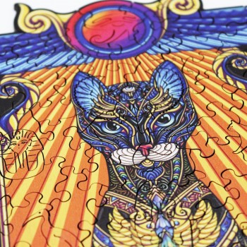 Bastet Dėlionė Iš Medžio M Dydis (150 detalių) Fantasy Puzzles