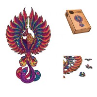 Fenix Dėlionė Iš Medžio M Dydis (130 detalių) Fantasy Puzzles