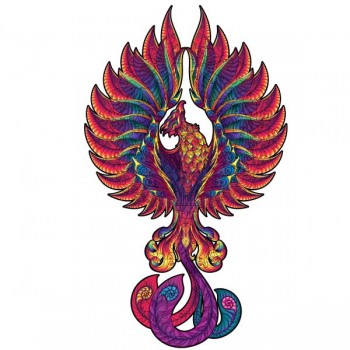 Fenix Dėlionė Iš Medžio M Dydis (130 detalių) Fantasy Puzzles