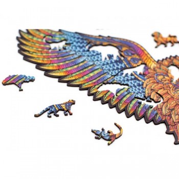 Leo Dėlionė Iš Medžio M Dydis (170 detalių) Fantasy Puzzles