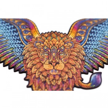Leo Dėlionė Iš Medžio XL Dydis (600 detalių) Fantasy Puzzles