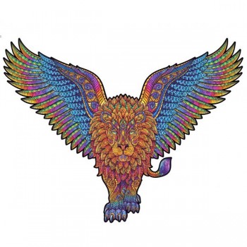 Leo Dėlionė Iš Medžio XL Dydis (600 detalių) Fantasy Puzzles