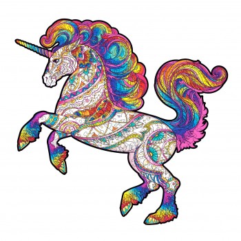 Unicorn Dėlionė Iš Medžio XL Dydis (600 detalių) Fantasy Puzzles