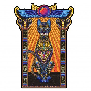 Bastet Dėlionė Iš Medžio XL Dydis (600 detalių) Fantasy Puzzles