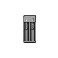 Nitecore UI2 Portable Dual-slot USB Baterijų įkroviklis 