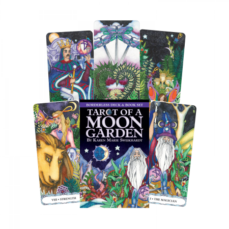 Tarot of a Moon Garden Borderless kortos US Games Systems