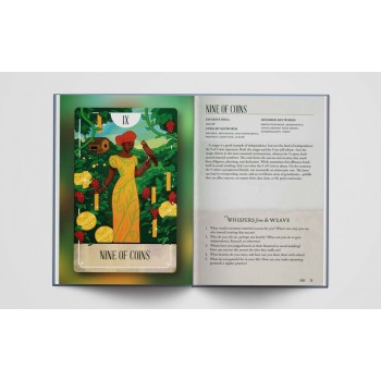 The Fablemaker's Tarot naudojimosi vadovas-knyga Llewellyn