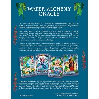 Water Alchemy Oracle kortos Findhorn Press