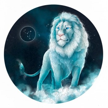 Liūtas (Zodiakai) Dėlionė Iš Medžio  (200 detalių) Fantasy Puzzles