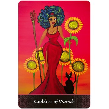 Afro Goddess Tarot Arcanas kortos US Games Systems