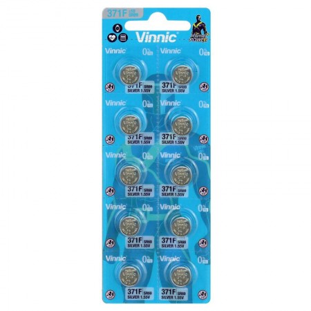 Vinnic 371 (SR920) baterijos 10 vnt.