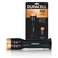 Duracell Aluminum Focusing LED Flashlight 550 Lumens prožektorius