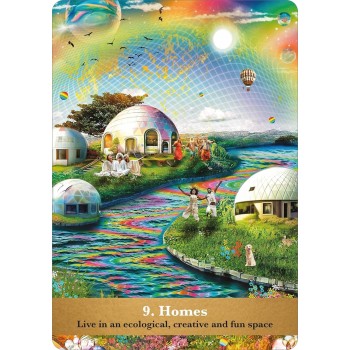 The Golden Future Oracle kortos Hay House