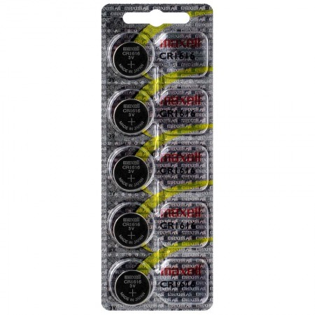 Maxell CR1616 HOLO baterijos 5 vnt.