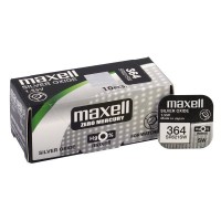 Maxell 364 (SR621SW) baterijos 10 vnt.