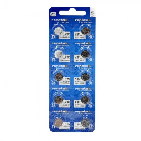 Renata 399 (SR927W) baterijos 10 vnt.