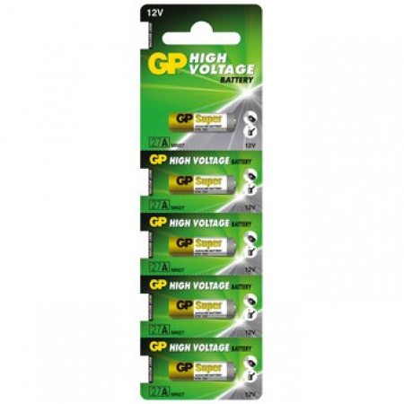 GP 27A baterijos 5 vnt.