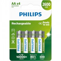 Philips HR6 AA 2600mAh įkraunamos baterijos 4 vnt.