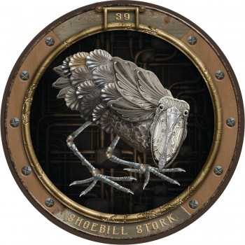 Maxine Gadd’s Zoologica: The Steampunk Oracle kortos Blue Angel