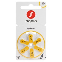 Signia 10 PR70 6BL klausos baterijos 6 vnt.