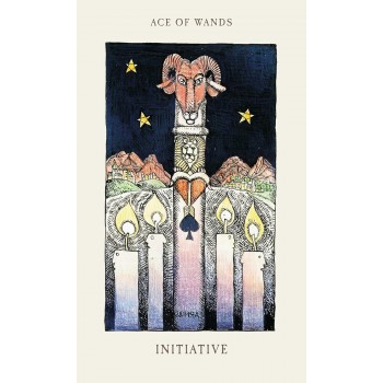 The Jolanda Witch Taro kortos Findhorn Press