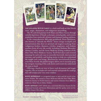 The Jolanda Witch Taro kortos Findhorn Press