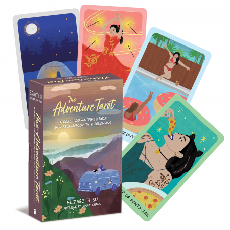 The Adventure Tarot kortos Andrews McMeel Publishing
