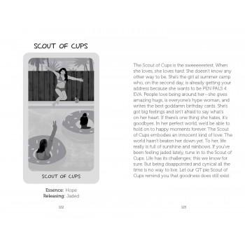 The Adventure Tarot kortos Andrews McMeel Publishing