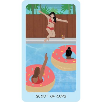 The Adventure Tarot kortos Andrews McMeel Publishing