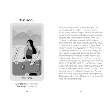 The Adventure Tarot kortos Andrews McMeel Publishing