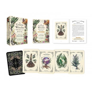 Green Witch's Oracle kortos Adams Media