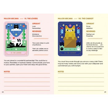 Mystic Cats Tarot kortos Sterling Ethos
