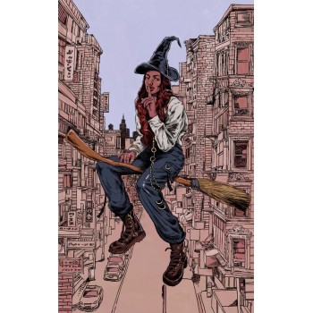 Rebel Witches Tarot kortos Dover Publications