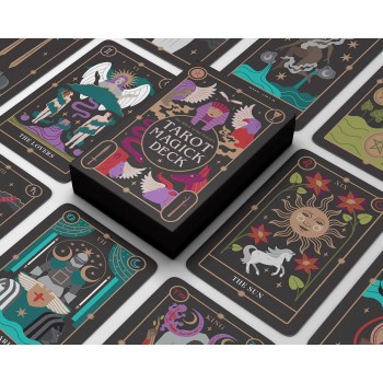 Witch of the Forest's Tarot kortos Leaping Hare Press