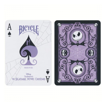 Bicycle Disney Nightmare Before Christmas žaidimo kortos