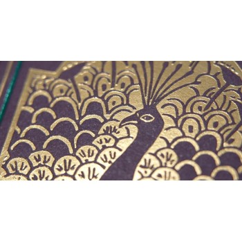 Bicycle Peacock Purple No 20 žaidimo kortos