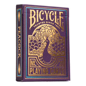 Bicycle Peacock Purple No 20 žaidimo kortos