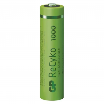 GP R03 AAA Recyko 1000mAh bulk įkraunamos baterijos 10 vnt.
