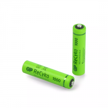GP R03 AAA Recyko 1000mAh bulk įkraunamos baterijos 10 vnt.